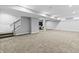 Spacious basement featuring neutral carpet, stairs to the left, and room for activities at 78 Chatham Brook Dr, Westfield, IN 46074