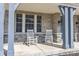 Charming front porch with rocking chairs at 78 Chatham Brook Dr, Westfield, IN 46074