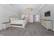 Main bedroom with large windows and en-suite bathroom access at 78 Chatham Brook Dr, Westfield, IN 46074