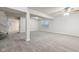 Finished basement with open floor plan at 7988 Kersey Dr, Indianapolis, IN 46236