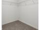 Spacious walk-in closet with wire shelving at 7988 Kersey Dr, Indianapolis, IN 46236