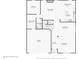 Two-story home featuring 4 bedrooms, 3 bathrooms, and a 2-car garage at 7988 Kersey Dr, Indianapolis, IN 46236