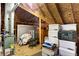 Unfinished attic with great storage, HVAC unit and more at 1398 Penny Ln, Greenfield, IN 46140