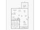 Detailed floor plan highlighting room dimensions and layout of the home at 14944 Mia Dr, Carmel, IN 46033
