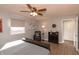 Relaxing bedroom with comfortable seating and large window at 11 Eastern Ave, Brownsburg, IN 46112