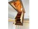 Attic access stairs at 12216 Laurelwood Ct, Indianapolis, IN 46236