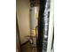 Water heater nestled in the corner at 12216 Laurelwood Ct, Indianapolis, IN 46236