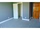 This bedroom features neutral paint, carpeted floors, and access to closet, creating a cozy and inviting space at 7099 S 1100 W, Jamestown, IN 46147