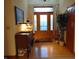 Bright entryway with hardwood floors and a spacious feel at 7099 S 1100 W, Jamestown, IN 46147