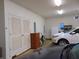 Spacious garage with room for two cars and storage at 7099 S 1100 W, Jamestown, IN 46147