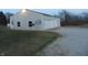 Detached garage with double doors and workshop at 7099 S 1100 W, Jamestown, IN 46147