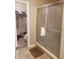 Bathroom with shower and linen closet at 9149 Thames Dr, Avon, IN 46123