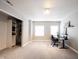 Open bonus room with neutral walls, carpet, and a large closet at 10406 Corning Way, Fishers, IN 46038