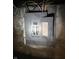 Image shows the electrical panel in the basement of the home at 2817 N New Jersey St, Indianapolis, IN 46205