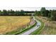 Paved trail winding through a scenic landscape with open fields at 7425 Cherryhill Dr, Indianapolis, IN 46254