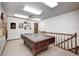 Game room with pool table and plenty of space for games and entertainment at 7425 Cherryhill Dr, Indianapolis, IN 46254