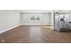 Open concept dining area with hardwood floors and access to the kitchen at 901 N 700 W, Greenfield, IN 46140