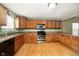 Spacious kitchen with ample cabinetry and stainless steel appliances at 1421 E New York St, Indianapolis, IN 46201
