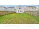 Private backyard with wooden fence at 2716 Redland Ln, Indianapolis, IN 46217