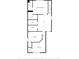 Second floor layout of the home at 2716 Redland Ln, Indianapolis, IN 46217