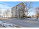 High rise building exterior with ample parking and landscaping at 4000 N Meridian St # 3A, Indianapolis, IN 46208