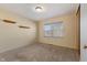 Bright bedroom with neutral walls and carpet flooring at 5249 Hickory Rd, Indianapolis, IN 46239