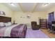 Relaxing main bedroom with king-size bed and a calming color scheme at 6023 Twyckenham Dr, Indianapolis, IN 46236