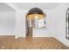 Open concept dining room with kitchen view at 1003 Alabama St, Indianapolis, IN 46202