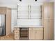Kitchen with marble countertop and wine cooler at 1003 Alabama St, Indianapolis, IN 46202