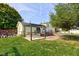 Large backyard with patio, pergola, and deck at 1801 Witt Rd, Lebanon, IN 46052
