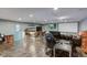 Finished basement with a home theater and bar at 1801 Witt Rd, Lebanon, IN 46052