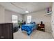 bedroom with a gaming setup and a twin bed at 1801 Witt Rd, Lebanon, IN 46052
