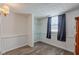 Simple bedroom with wood floors and a closet at 1801 Witt Rd, Lebanon, IN 46052