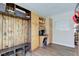 Functional kitchen area with ample cabinetry and coffee bar at 1801 Witt Rd, Lebanon, IN 46052