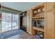 Kitchen with built-in desk and extra storage at 1801 Witt Rd, Lebanon, IN 46052