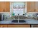 Modern double sink with stylish faucet at 1801 Witt Rd, Lebanon, IN 46052