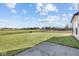 The home has a large, green backyard perfect for outdoor activities at 4068 Berry Chase Blvd, Greenwood, IN 46143