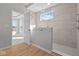 Modern bathroom featuring a walk-in shower at 4068 Berry Chase Blvd, Greenwood, IN 46143