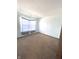 Simple bedroom with carpeted floor and window at 621 Meadows Edge Ln, Indianapolis, IN 46217