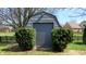 Backyard storage shed at 7709 Santolina Dr, Indianapolis, IN 46237