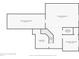Floor plan view of the basement level and utility room at 9263 Compton Farm Ln, Indianapolis, IN 46259