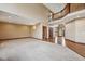 Expansive living room with high ceilings and an open floor plan at 9263 Compton Farm Ln, Indianapolis, IN 46259