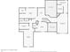 Second floor showing bedrooms, closets, bathrooms, laundry room and open space at 9263 Compton Farm Ln, Indianapolis, IN 46259