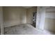 Simple bedroom with hardwood floors and exposed walls at 139 S Jefferson St, Martinsville, IN 46151