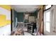 Under renovation kitchen with new stove at 139 S Jefferson St, Martinsville, IN 46151