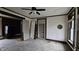Empty living room with hardwood floors and high ceilings at 139 S Jefferson St, Martinsville, IN 46151