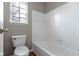 Simple bathroom with white tile and bathtub at 20485 Country Pine Ct, Noblesville, IN 46062