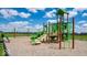 Community playground with swings and play structure at 241 Ames Dr, Whiteland, IN 46184
