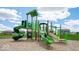 Community playground with swings and climbing structure at 241 Ames Dr, Whiteland, IN 46184