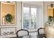 French doors leading to a patio from the formal dining room at 4601 N Legacy Dr, Muncie, IN 47304